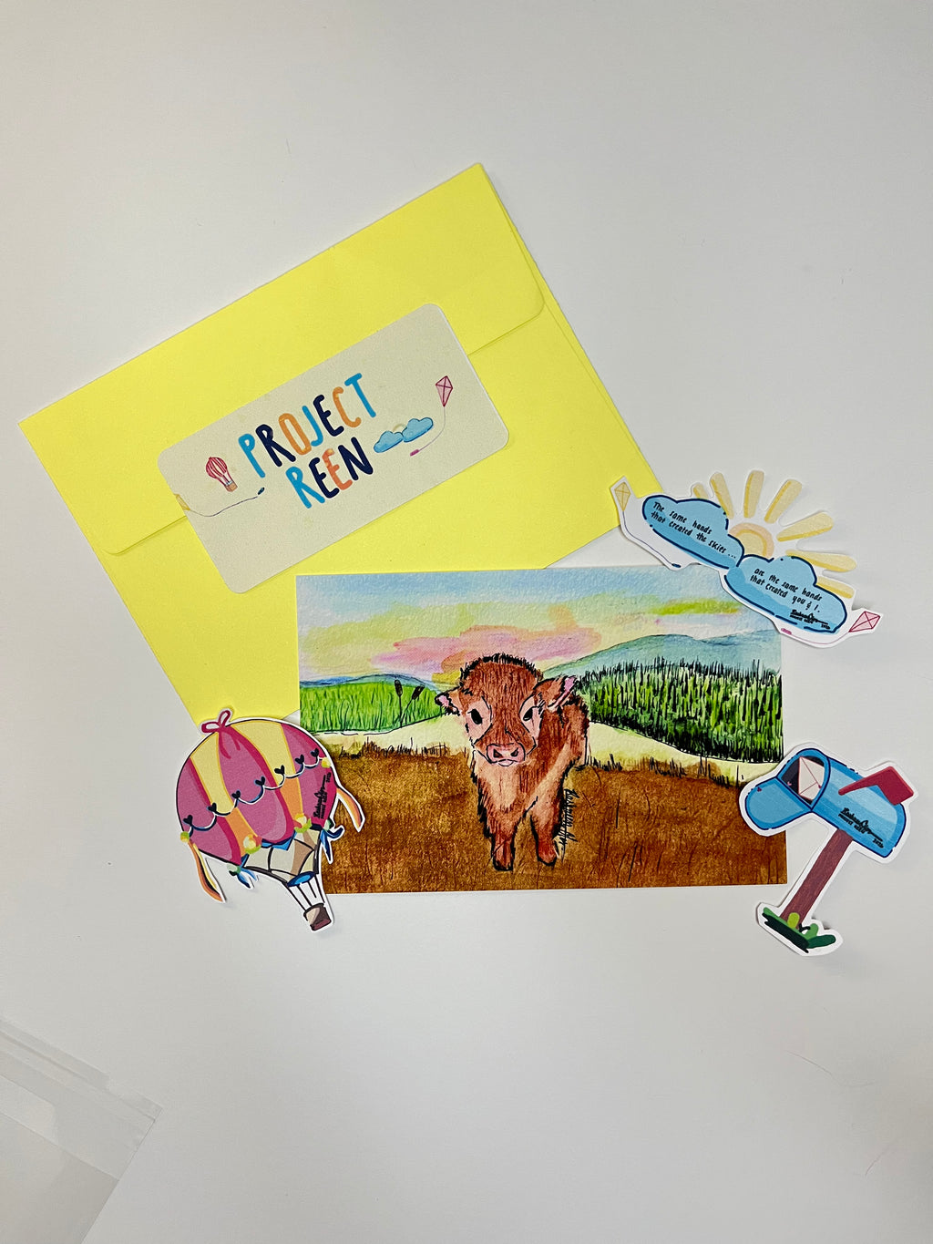 Biscoff the Fluffy Cow (4 x 6)